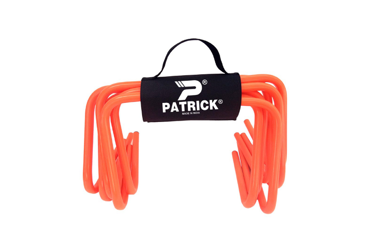 SPEED HURDLES 30 CM SET OF 6 WITH VELCRO HOLDER