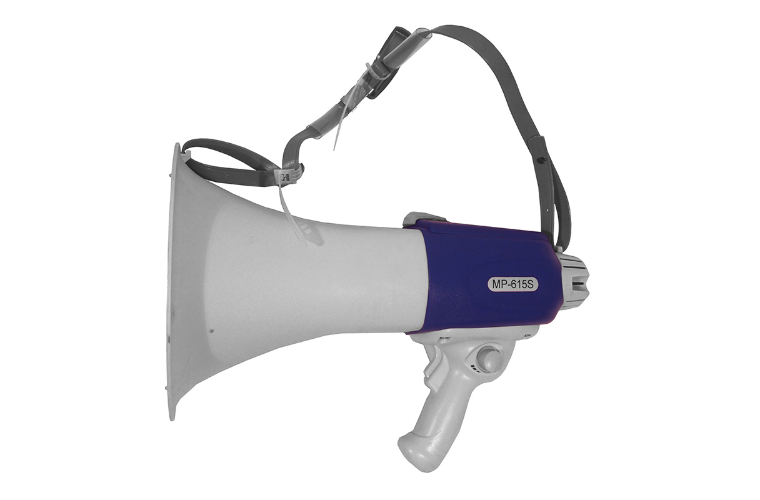 MEGAPHONE 615 HAND HELD WITH SIREN