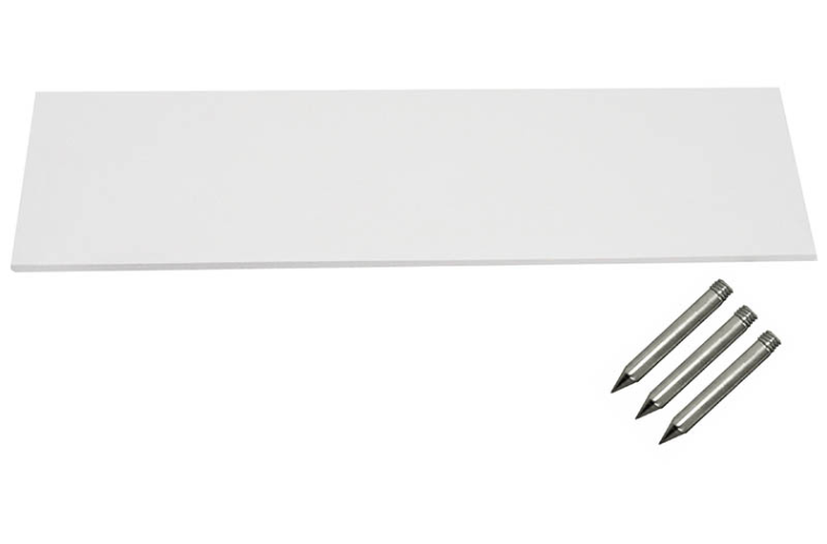 CHAMPRO RUBBER PITCHERS PLATE - WITH 3 GROUND SPIKES