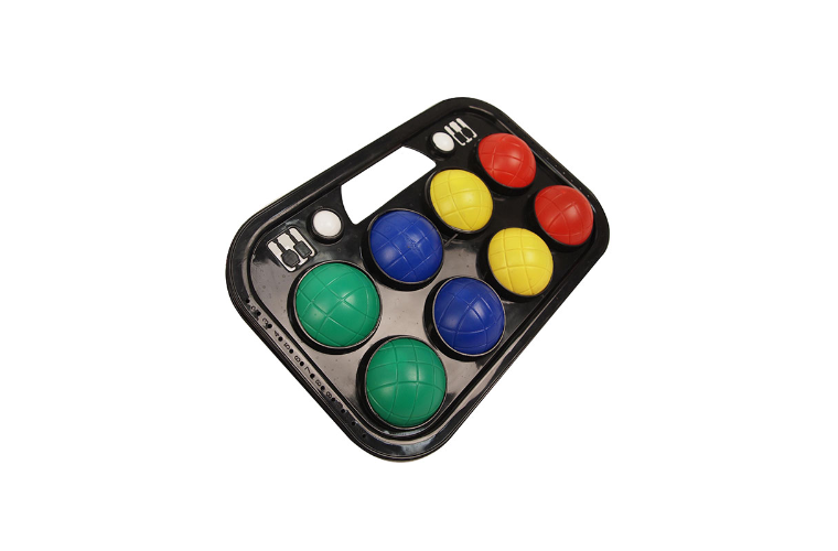 BOULE SET COLOURED PLASTIC - IN CASE