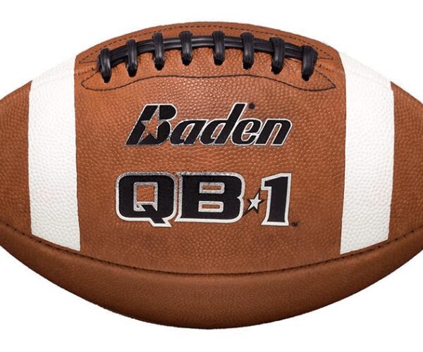 BADEN AMERICAN FOOTBALL QB1 BUCKSKIN LEATHER NFHS