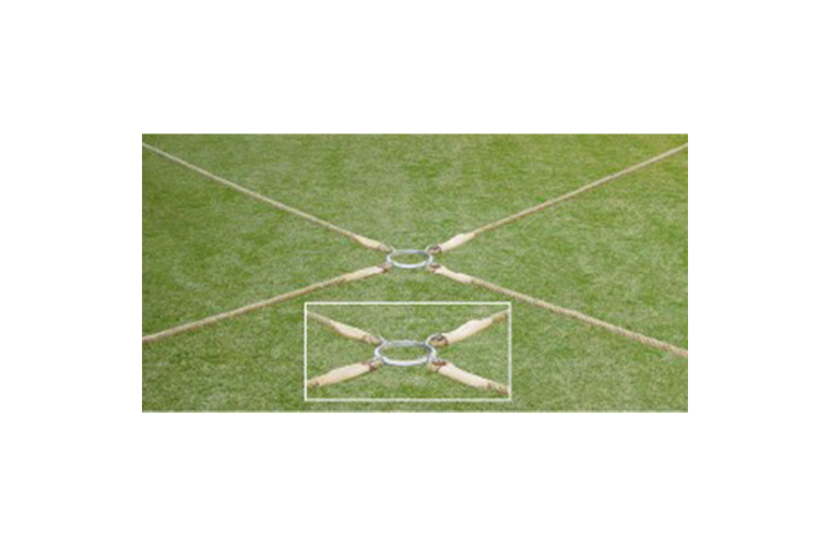 TUG OF WAR ROPE JUTE - 4 WAY