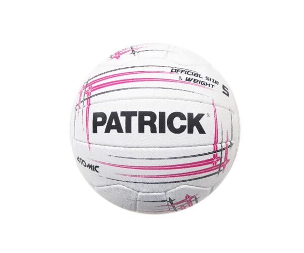 PATRICK NETBALL ATOMIC PINK / BLACK – SIZE 5 PATRICK NETBALL ATOMIC PINK / BLACK – SIZE 5