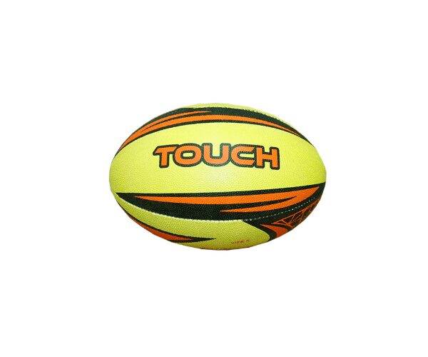 RUGBY BALL TOUCH SENIOR – NITE FLUORO YELLOW RUGBY BALL TOUCH SENIOR – NITE FLUORO YELLOW