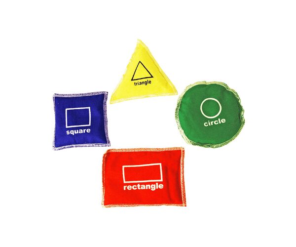 COTTON BEAN BAG SET – SHAPES (SET OF 4) COTTON BEAN BAG SET – SHAPES (SET OF 4)