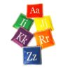 VINYL BEAN BAG SET - ALPHABET A-Z