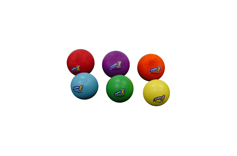 TUFF SKIN FOAM BALL 90MM - SET OF 6 COLOURS