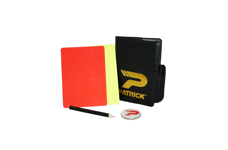 PATRICK REFEREE WARNING CARD SET WITH COIN