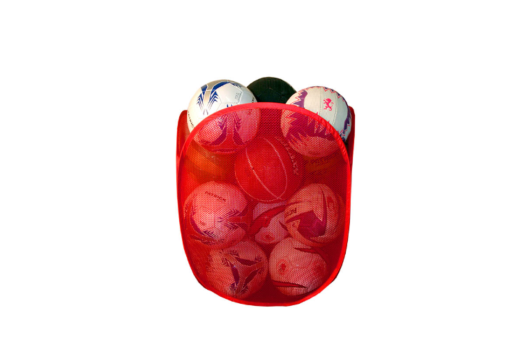 PATRICK POP UP BALL BIN - RED