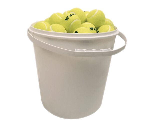 BUCKET OF TENNIS BALLS (72) BUCKET OF TENNIS BALLS (72)