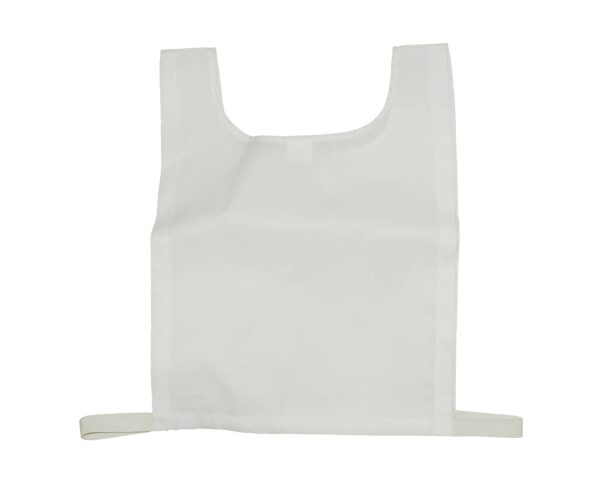 COTTON TRAINING BIB WHITE COTTON TRAINING BIB WHITE