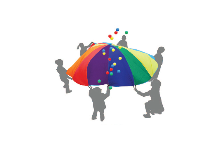 ALLIANCE RAINBOW PARACHUTE