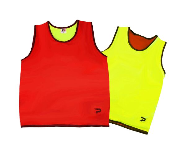 REVERSIBLE TRAINING SINGLET RED / YELLOW REVERSIBLE TRAINING SINGLET RED / YELLOW