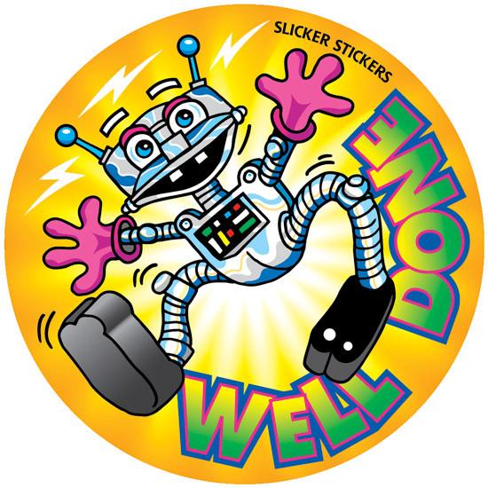 WELL DONE STICKER WELL DONE STICKER