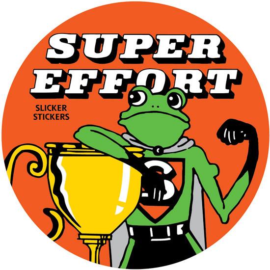 SUPER EFFORT STICKER SUPER EFFORT STICKER