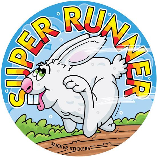 SUPER RUNNER STICKER SUPER RUNNER STICKER