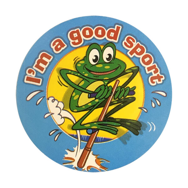I’M A GOOD SPORT STICKER I’M A GOOD SPORT STICKER