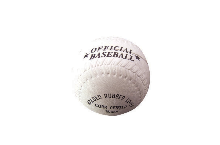 CHAMPRO RUBBER T-BALL 9" - CORK CENTRE